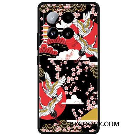 Kuori Xiaomi 15 Pro Neljä Kurkea Lennossa Suojakuori