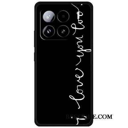 Kuori Xiaomi 15 Pro Rakastan Sinua Liian Suojakuori