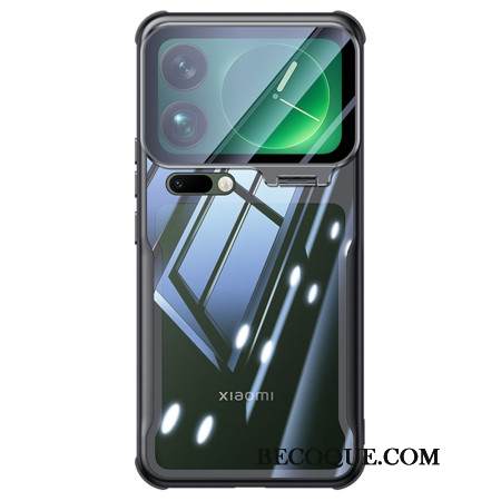 Kuori Xiaomi 17 Pro Läpinäkyvä Integroitu Jalusta Ja Kameran Suojaus Suojakuori