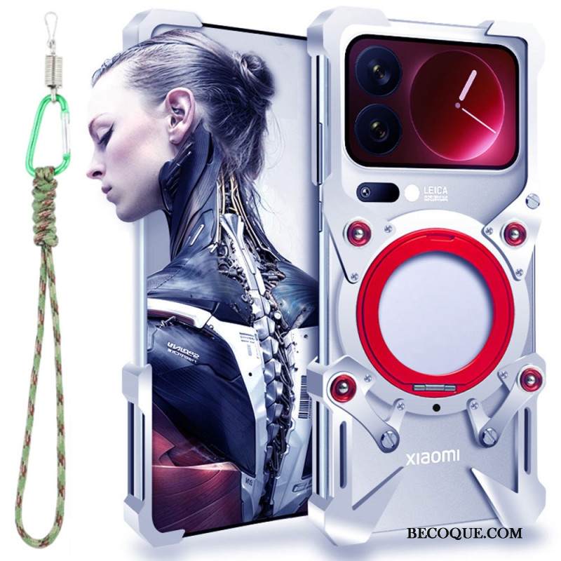 Kuori Xiaomi 17 Pro Max Jalusta Ja Magneettinen Rannehihna