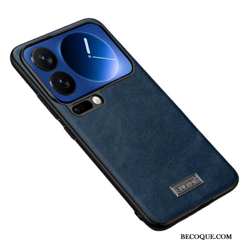 Kuori Xiaomi 17 Pro Nahkakuvioinen Sulada