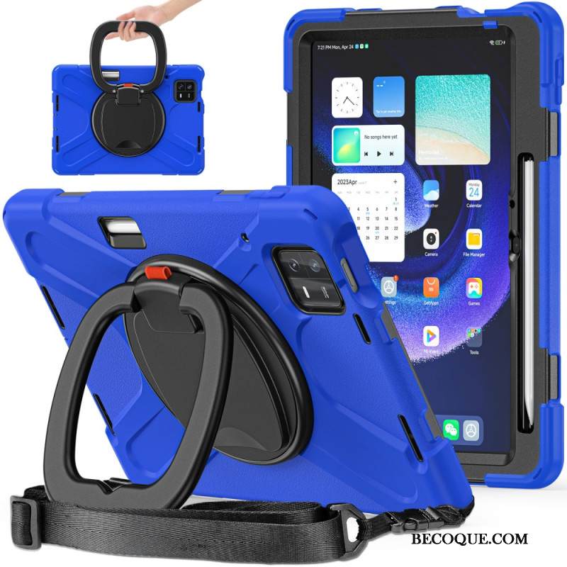 Kuori Xiaomi Pad 6 Pyörivä Jalusta Ja Olkahihna