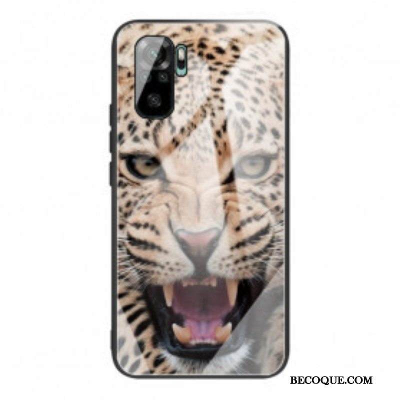 Kuori Xiaomi Redmi Note 10 / 10S Leopard Karkaistu Lasi | mykuoret.com Kuori Xiaomi Redmi Note 10 / 10S Leopard Karkaistu Lasi