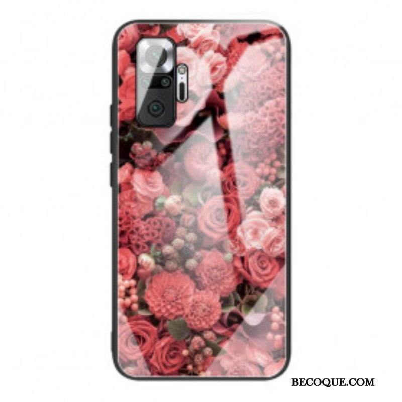 Kuori Xiaomi Redmi Note 10 Pro Rose Flowers Karkaistu Lasi | mykuoret.com Kuori Xiaomi Redmi Note 10 Pro Rose Flowers Karkaistu Lasi