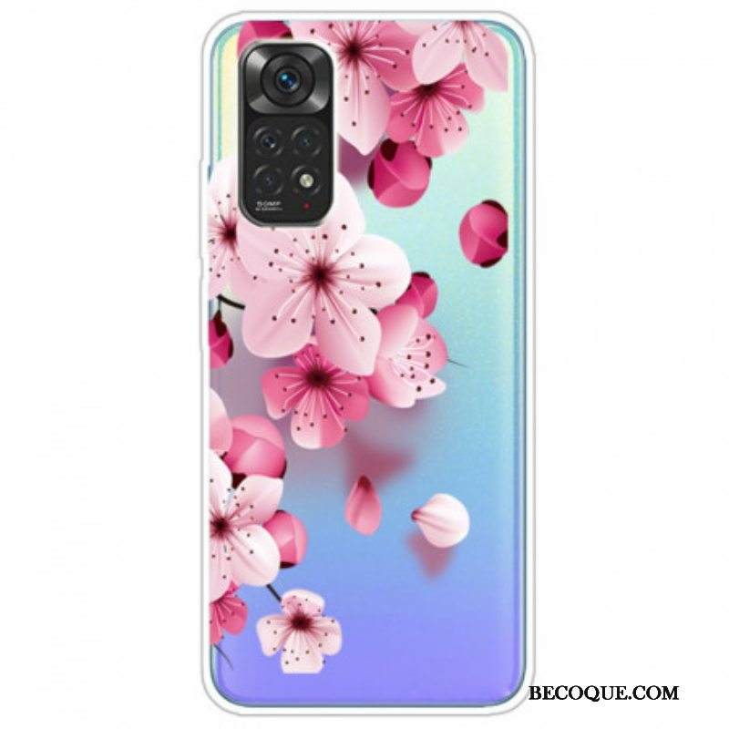 Kuori Xiaomi Redmi Note 11 / 11S Pienet Vaaleanpunaiset Kukat
