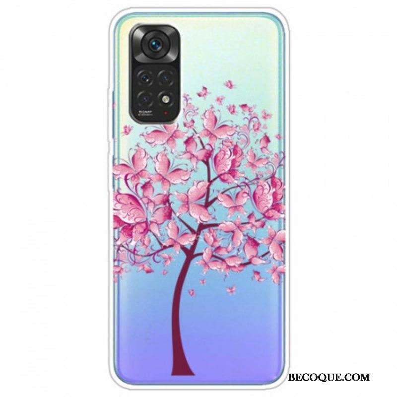 Kuori Xiaomi Redmi Note 11 Pro / 11 Pro 5G Pinkki Puun Latva