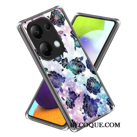 Kuori Xiaomi Redmi Note 13 Pro 4g Purppuraisia Kukkia Kuori Xiaomi Redmi Note 13 Pro 4g Purppuraisia Kukkia