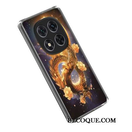 Kuori Xiaomi Redmi Note 14 Pro 4g Kultainen Lohikäärme Suojakuori