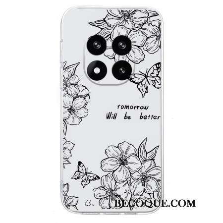 Kuori Xiaomi Redmi Note 14 Pro Plus 5g Perhos- Ja Kukkakuvio