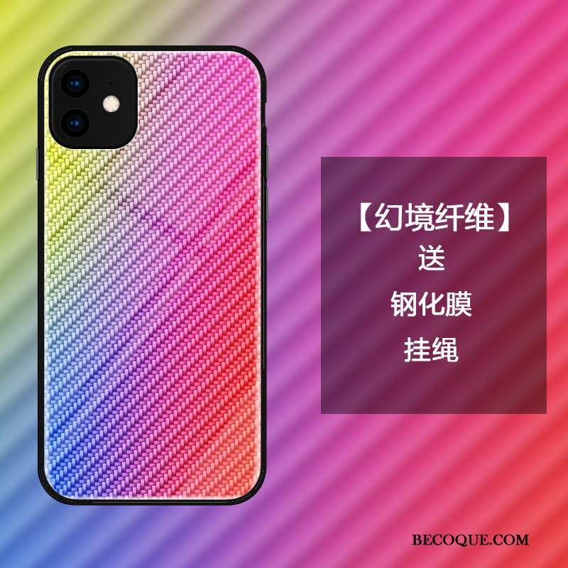 Kuori iPhone 11 Laukut Kaltevuus Punainen, Kotelo iPhone 11 Suojaus Tide-brändi Murtumaton