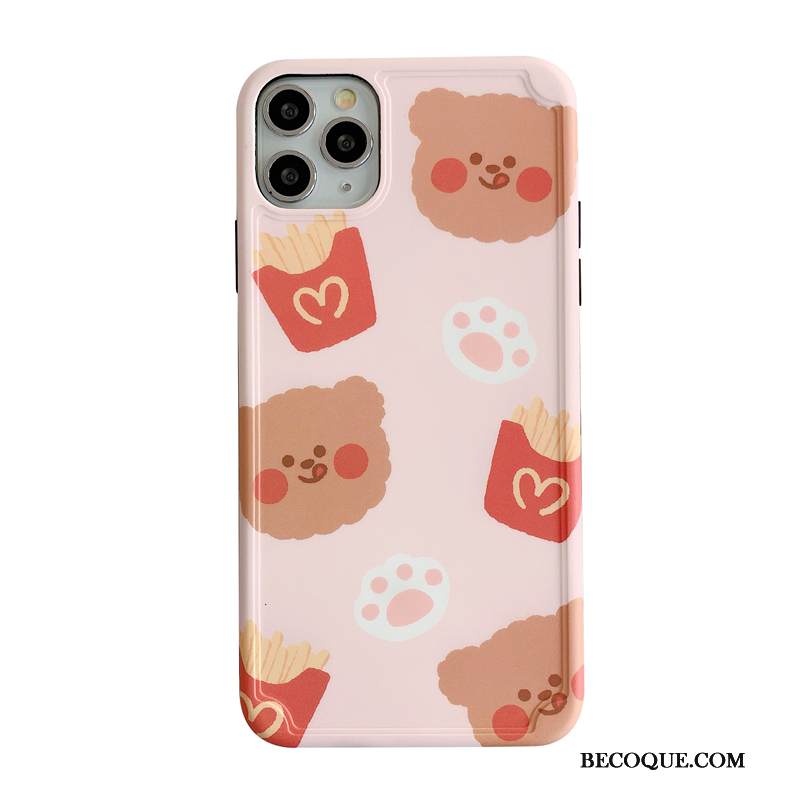 Kuori iPhone 11 Pro Luova Bear Tuuli, Kotelo iPhone 11 Pro Laukut Persoonallisuus Jauhe