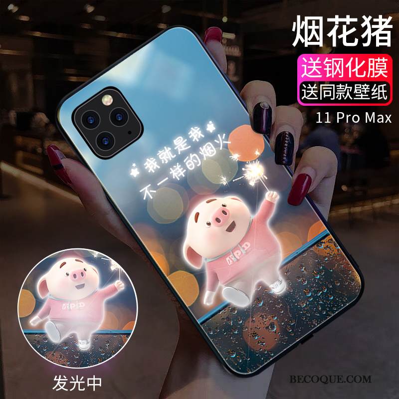 Kuori iPhone 11 Pro Max Net Red Pieni, Kotelo iPhone 11 Pro Max Trendi Rakastunut