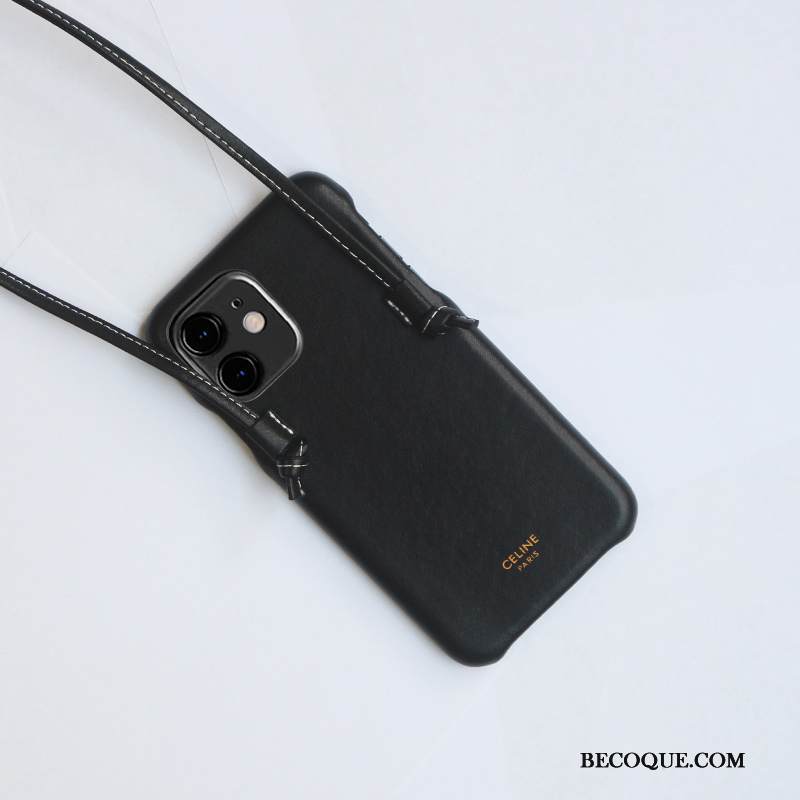 Kuori iPhone 12 Mini Laukut Trendi Net Red, Kotelo iPhone 12 Mini Nahka Puhelimen Kuoret Suuri