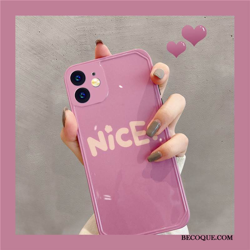 Kuori iPhone 12 Mini Laukut Yksinkertainen Puhelimen Kuoret, Kotelo iPhone 12 Mini Luova Kiinteä Väri Punainen