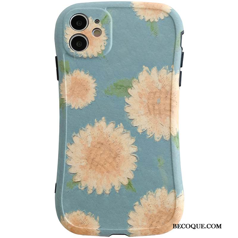 Kuori iPhone 12 Mini Net Red Auringonkukka, Kotelo iPhone 12 Mini Trendi Puhelimen Kuoret