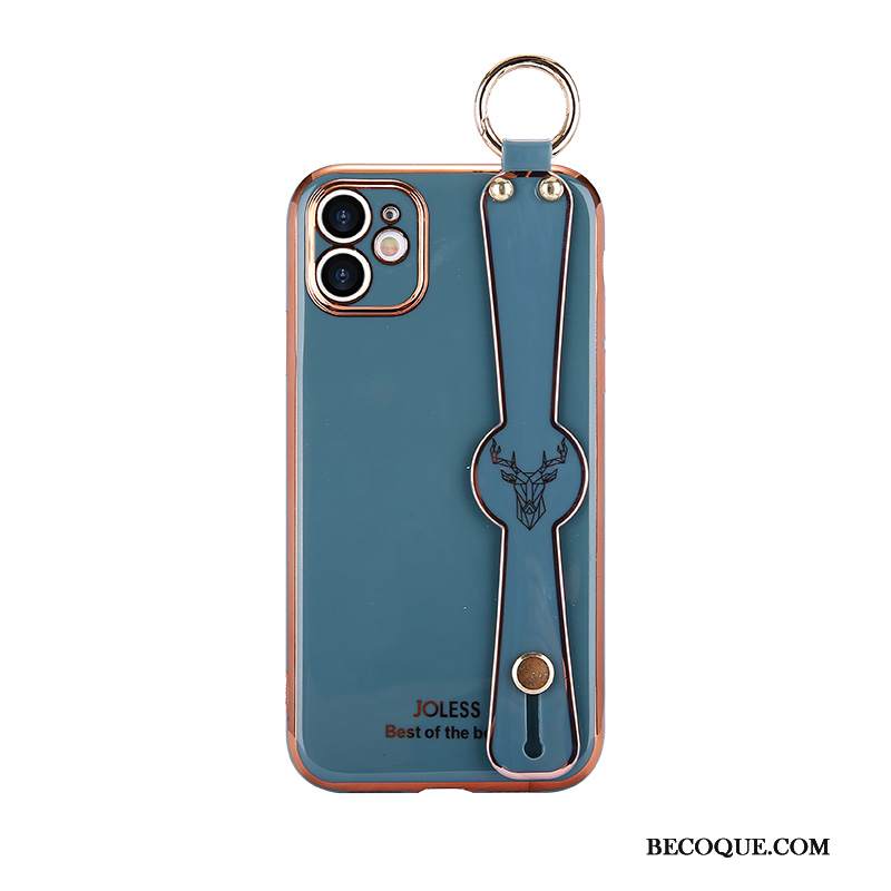 Kuori iPhone 12 Mini Silikoni Net Red Trendi, Kotelo iPhone 12 Mini Suojaus Pinnoitus Hirvi