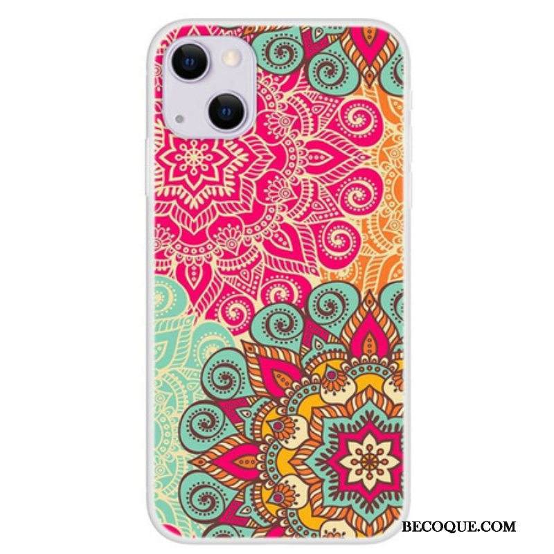 Kuori iPhone 13 Mini Mandala Trend