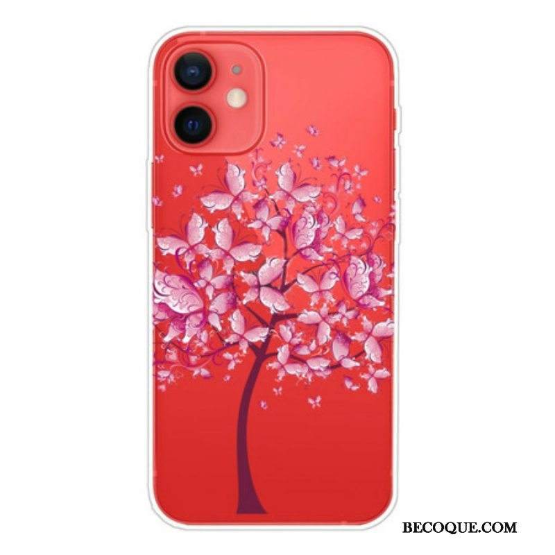 Kuori iPhone 13 Mini Pinkki Puun Latva