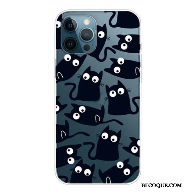 Kuori iPhone 13 Pro Mustat Hiiret