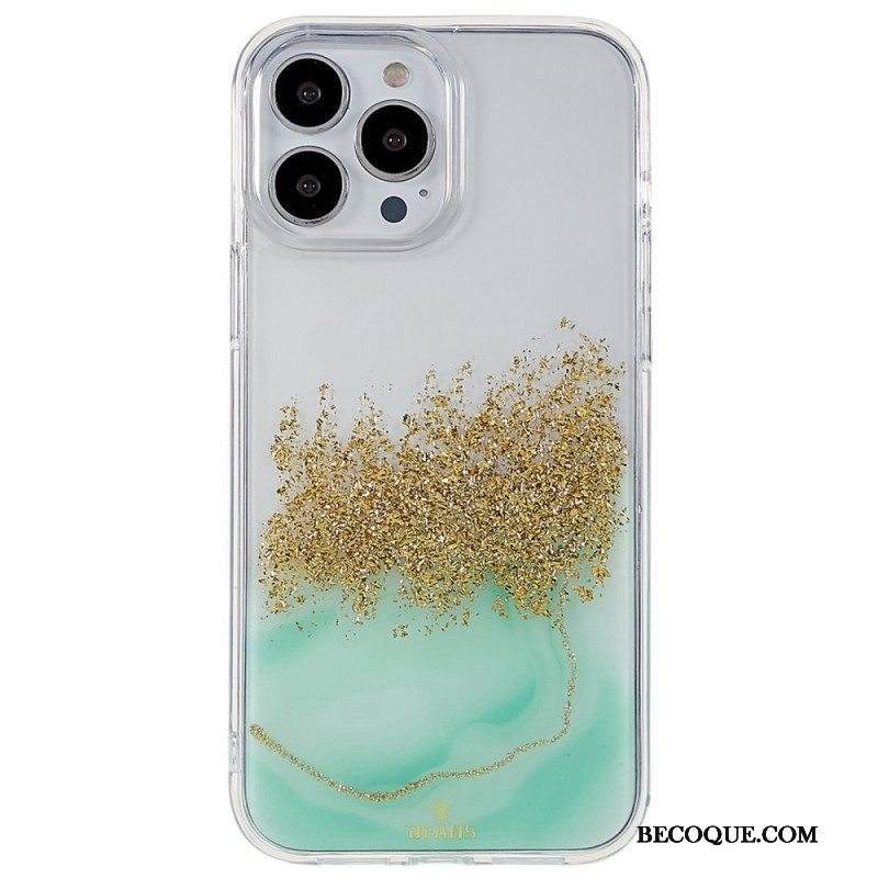 Kuori iPhone 14 Pro Glitter Art
