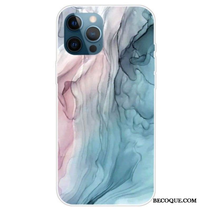 Kuori iPhone 14 Pro Max Akvarelli Marmori