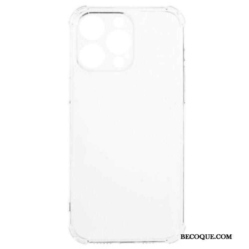 Kuori iPhone 15 Pro Max Läpinäkyvä