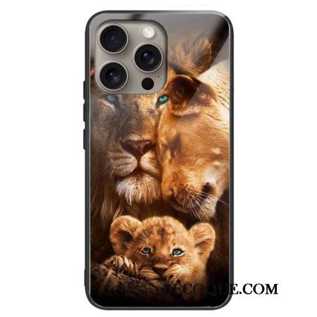 Kuori iPhone 16 Pro Lions Tempered Glass Suojakuori Kuori iPhone 16 Pro Lions Tempered Glass Suojakuori