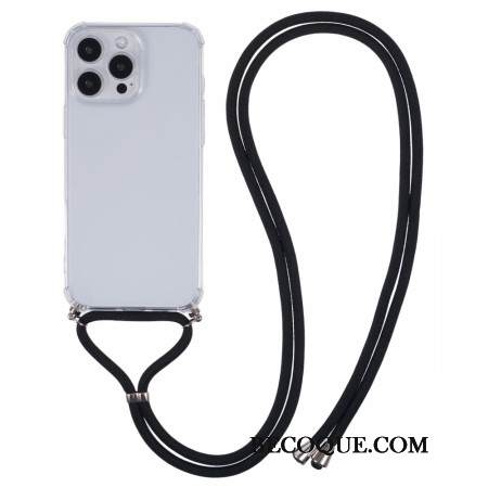 Kuori iPhone 16 Pro Max Läpinäkyvä Johto Kuori iPhone 16 Pro Max Läpinäkyvä Johto