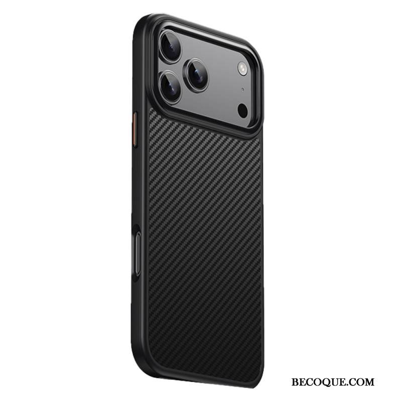 Kuori iPhone 17 Pro Magsafe-yhteensopiva Ultraohut Hiilikuituinen Näyttösuoja Suojakuori