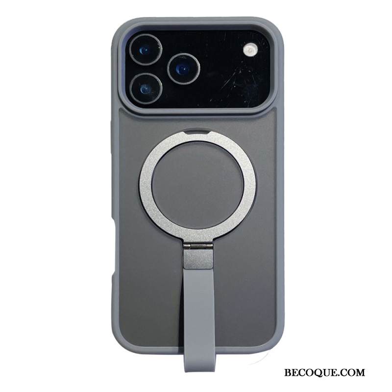 Kuori iPhone 17 Pro Max Integroitu Rannehihna Ja Metallinen Jalusta Suojakuori