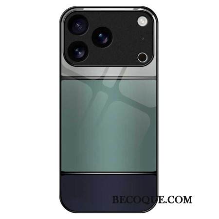 Kuori iPhone 17 Pro Max Kaksisävyinen Karkaistu Lasi