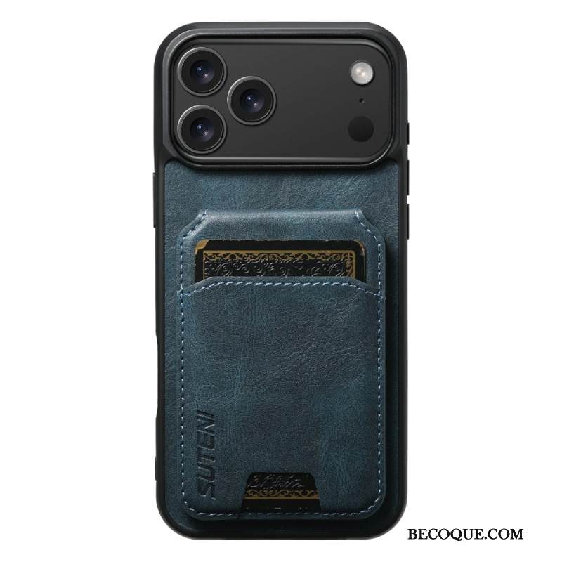 Kuori iPhone 17 Pro Max Vahakuvioitu Korttikotelo Suteni