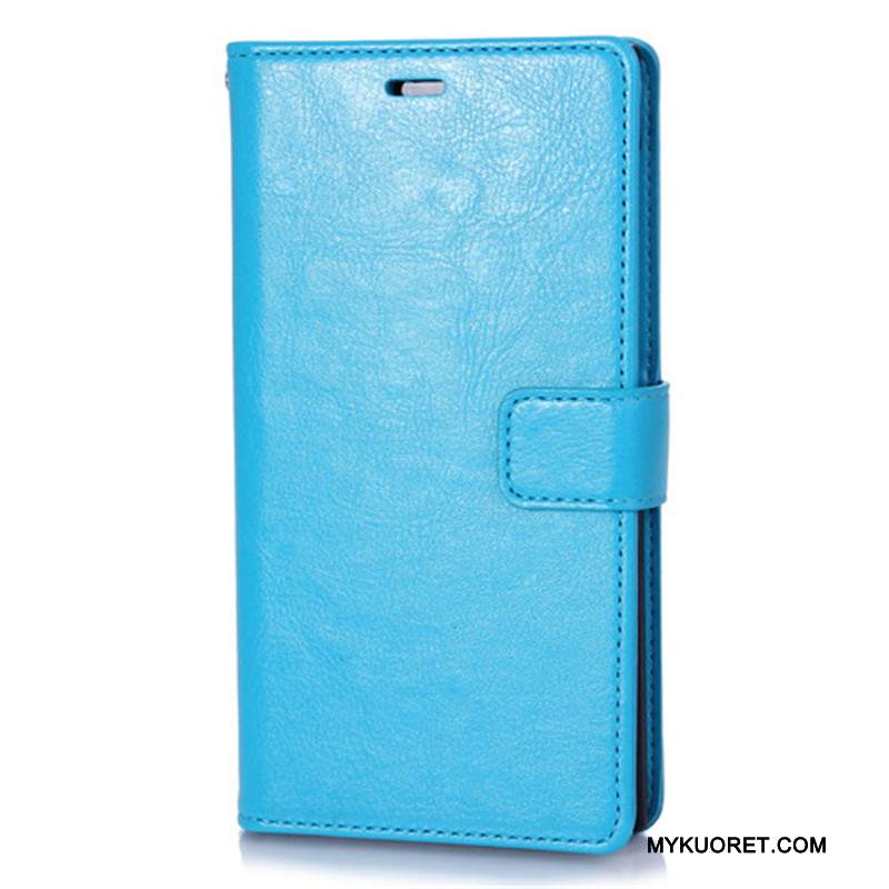 Kuori iPhone 5/5s Kuoret Puhelimen Kuoret Sininen, Kotelo iPhone 5/5s Nahka