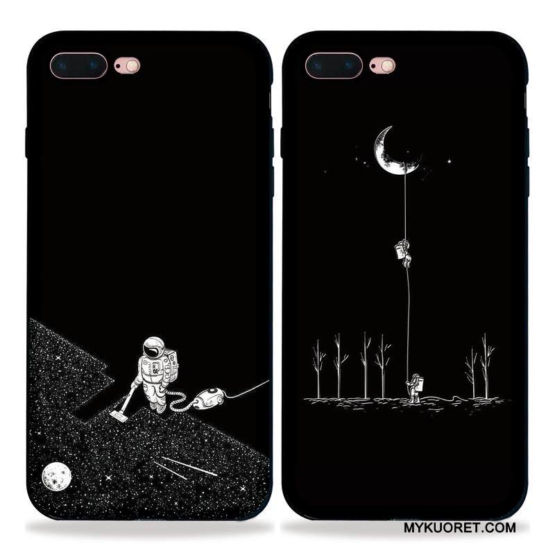 Kuori iPhone 5/5s Pehmeä Neste Puhelimen Kuoret Musta, Kotelo iPhone 5/5s Silikoni