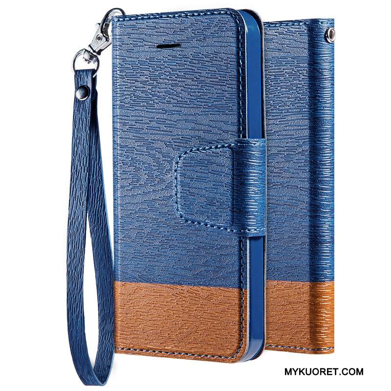 Kuori iPhone 5/5s Silikoni Ripustettavat Koristeet Murtumaton, Kotelo iPhone 5/5s Nahka Sininen Puhelimen Kuoret