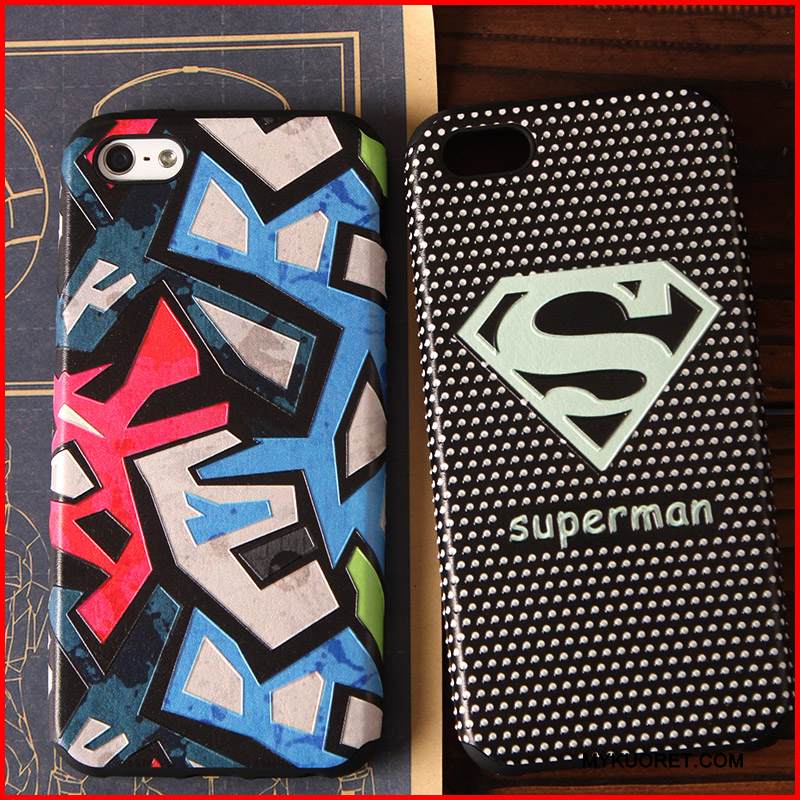 Kuori iPhone 5/5s Suojaus Puhelimen Kuoret Murtumaton, Kotelo iPhone 5/5s Pehmeä Neste Trendi