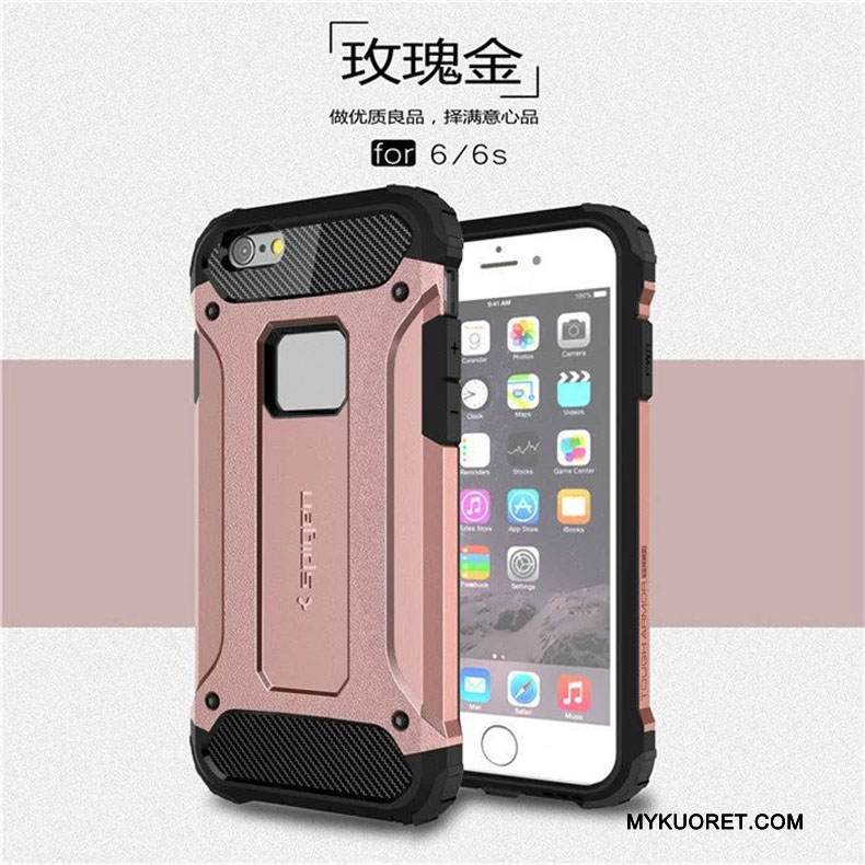 Kuori iPhone 6/6s Laukut Suupaltti Puhelimen Kuoret, Kotelo iPhone 6/6s Suojaus Jauhe Murtumaton