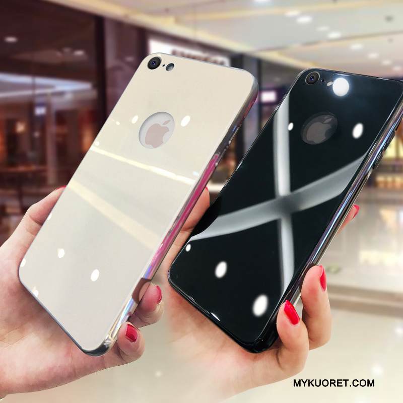 Kuori iPhone 6/6s Laukut Trendi Uusi, Kotelo iPhone 6/6s Silikoni Valkoinen Lasi