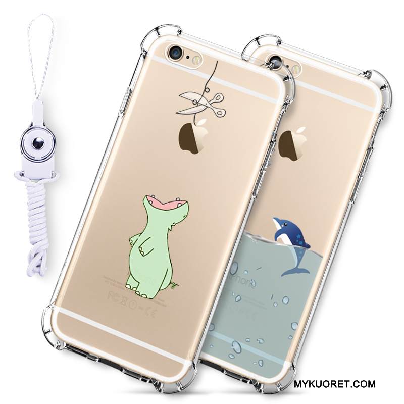 Kuori iPhone 6/6s Pehmeä Neste Net Red Läpinäkyvä, Kotelo iPhone 6/6s Silikoni Puhelimen Kuoret Vihreä