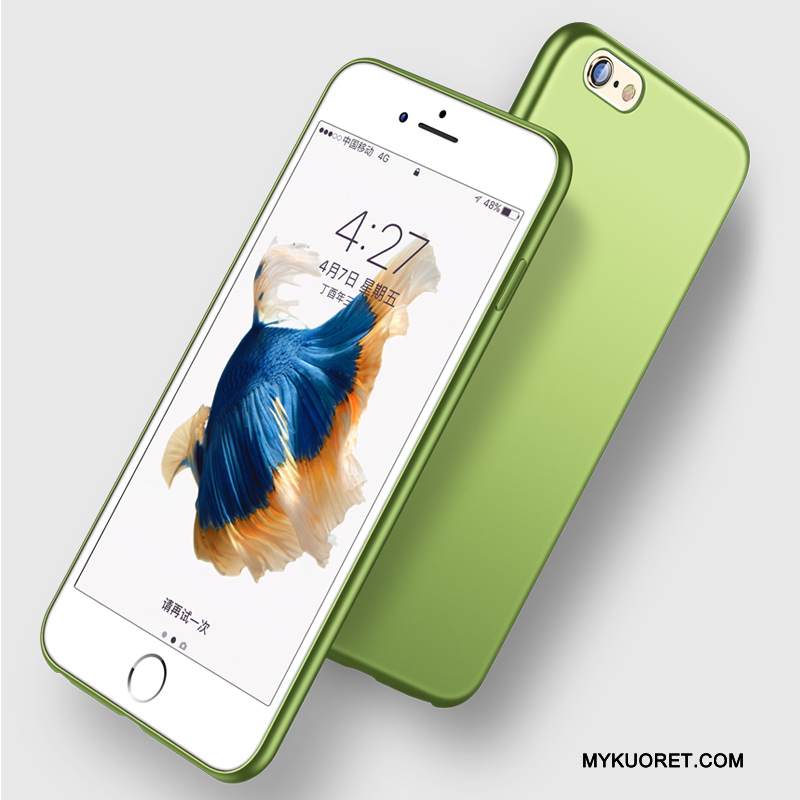 Kuori iPhone 6/6s Pehmeä Neste Ultra Puhelimen Kuoret, Kotelo iPhone 6/6s Silikoni Trendi Vihreä