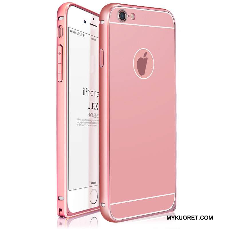 Kuori iPhone 6/6s Plus Laukut Puhelimen Kuoret Kulta, Kotelo iPhone 6/6s Plus Metalli Murtumaton Kehys