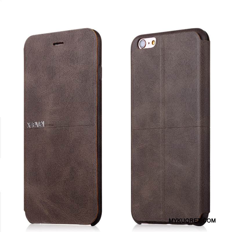 Kuori iPhone 6/6s Plus Nahka Murtumaton, Kotelo iPhone 6/6s Plus Laukut