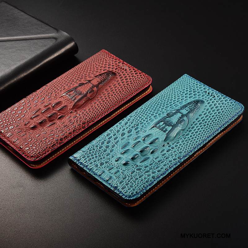 Kuori iPhone 6/6s Plus Nahka Sininen Puhelimen Kuoret, Kotelo iPhone 6/6s Plus Suojaus Muokata Riikinkukko