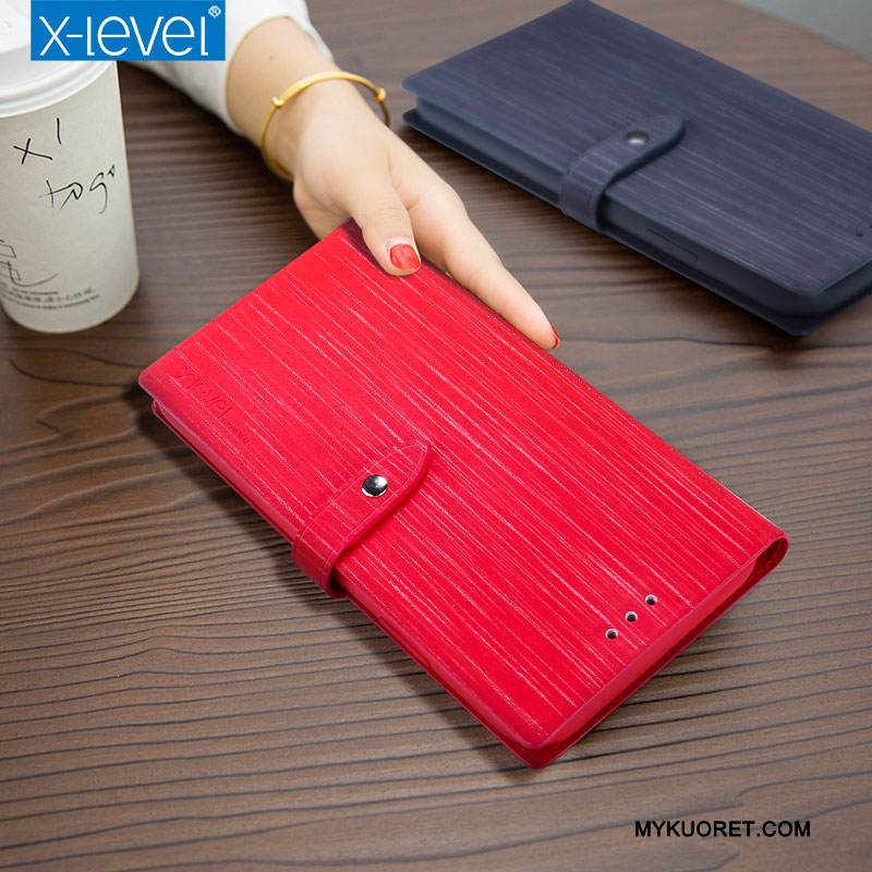 Kuori iPhone 6/6s Plus Silikoni Trendi Puhelimen Kuoret, Kotelo iPhone 6/6s Plus Nahka Punainen Murtumaton