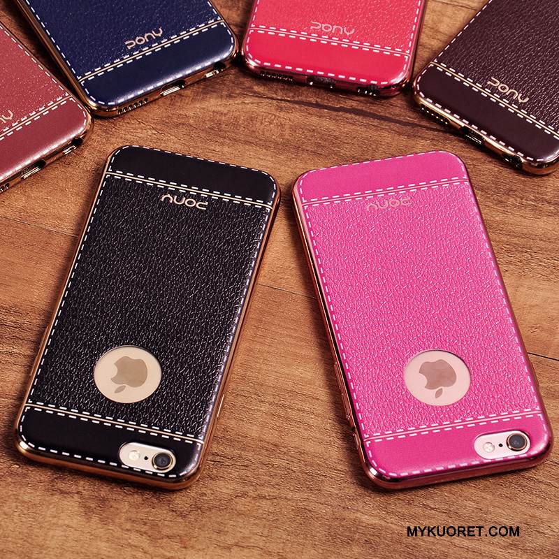 Kuori iPhone 6/6s Silikoni Trendi Puhelimen Kuoret, Kotelo iPhone 6/6s Laukut Murtumaton Punainen