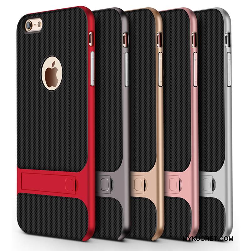 Kuori iPhone 6/6s Tuki Murtumaton Pesty Suede, Kotelo iPhone 6/6s Silikoni Puhelimen Kuoret Läpinäkyvä