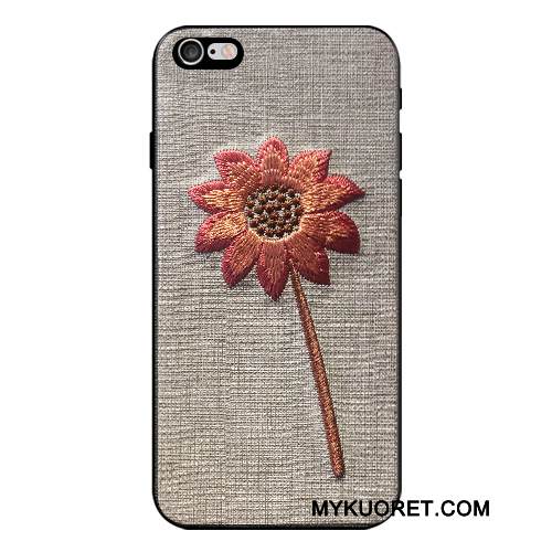 Kuori iPhone 7 Laukut Kirjonta Ripustettavat Koristeet, Kotelo iPhone 7 Ylellisyys Murtumaton Tyylikäs