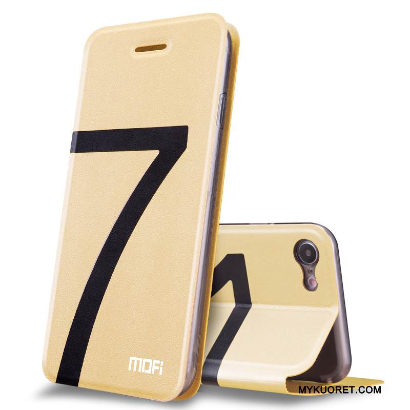 Kuori iPhone 7 Plus Kuoret Kulta Murtumaton, Kotelo iPhone 7 Plus Laukut Trendi Puhelimen Kuoret