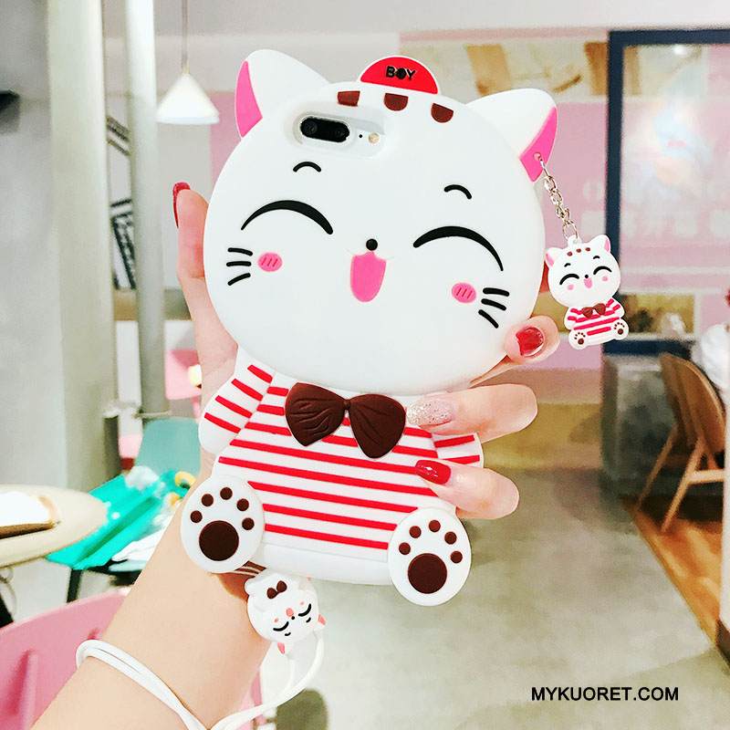 Kuori iPhone 7 Sarjakuva Puhelimen Kuoret Rikkaus, Kotelo iPhone 7 Laukut Persoonallisuus Ripustettavat Koristeet