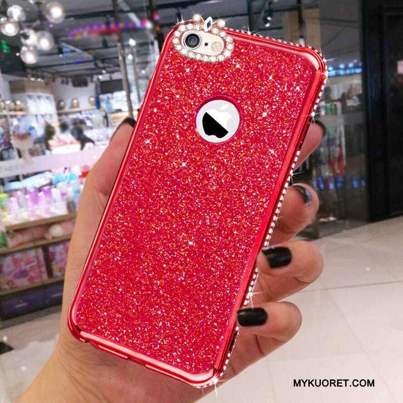 Kuori iPhone 7 Silikoni Ohut Punainen, Kotelo iPhone 7 Pehmeä Neste Trendi Uusi